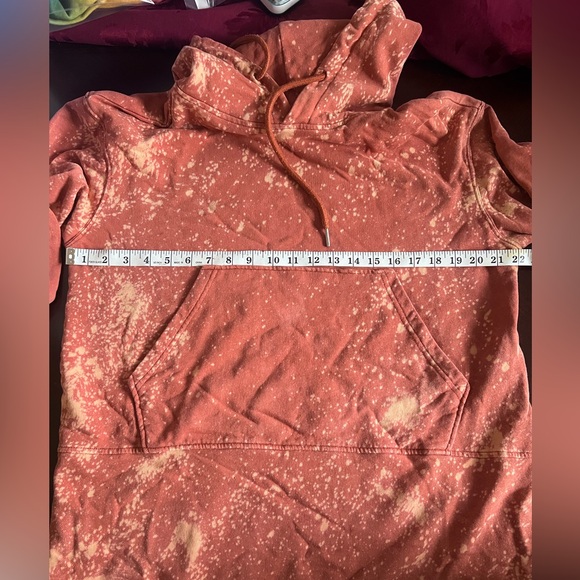 7 for all mankind bleached tunic hoodie - Picture 6 of 9